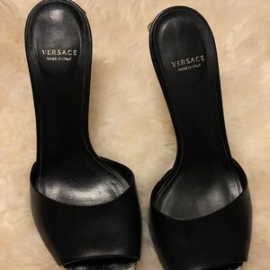 Authentic Versace open toe sandal